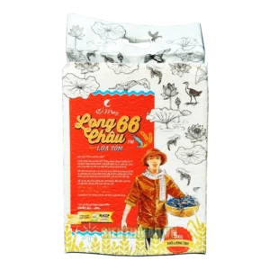 Gạo Long Châu 66 lúa tôm Cỏ May túi 5kg chính hãng
