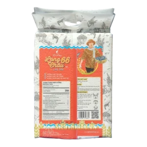 Gạo Long Châu 66 lúa tôm Cỏ May túi 5kg chính hãng
