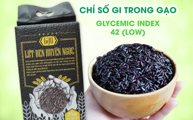 Gạo lứt đen Huyền Ngọc Cỏ May túi 2kg 7 Gạo lứt đen Cỏ May