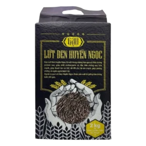 Gạo lứt đen Huyền Ngọc túi 2kg