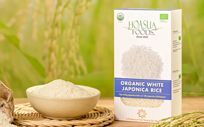Gạo Japonica hữu cơ Hoa Sữa