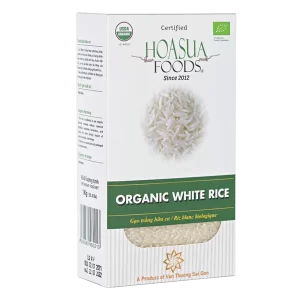 Gạo trắng hữu cơ Hoa Sữa hộp 1kg