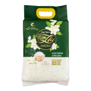 Gạo thơm Lài Cỏ May túi 5kg chính hãng
